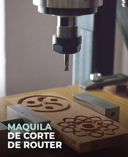 Fartu. Maquila de corte router.